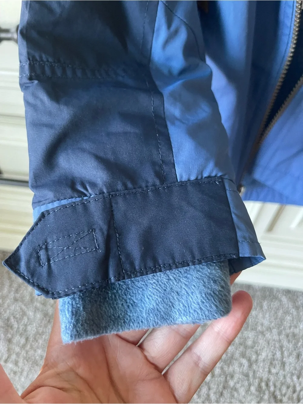 Carter's fleece lined jacket size 4T